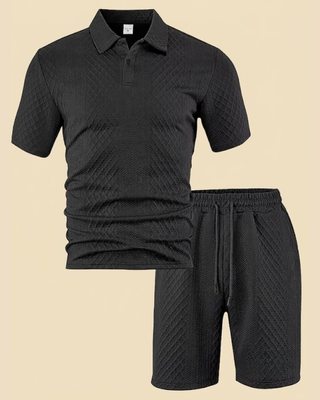 Set Estivo 2 Pezzi Casual Tessuto Jacquard