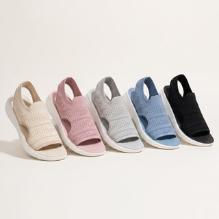 Sandali da donna con plateau in materiale traspirante | Serena