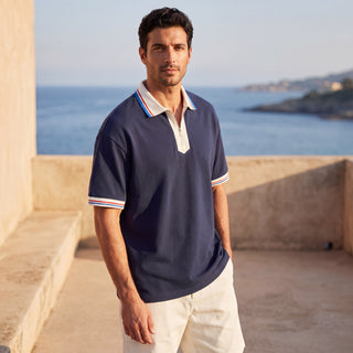 Polo Riviera con Zip