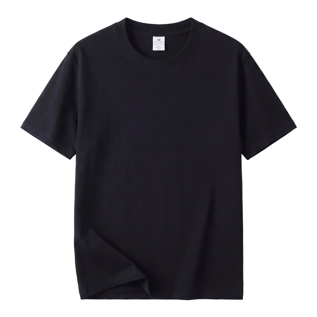 T-shirt Girocollo Oversize in Cotone
