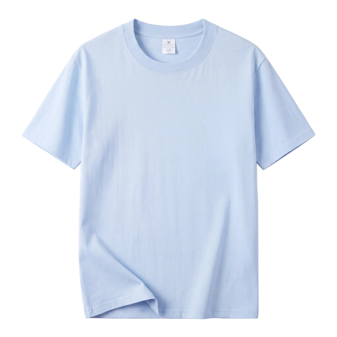 T-shirt Girocollo Oversize in Cotone