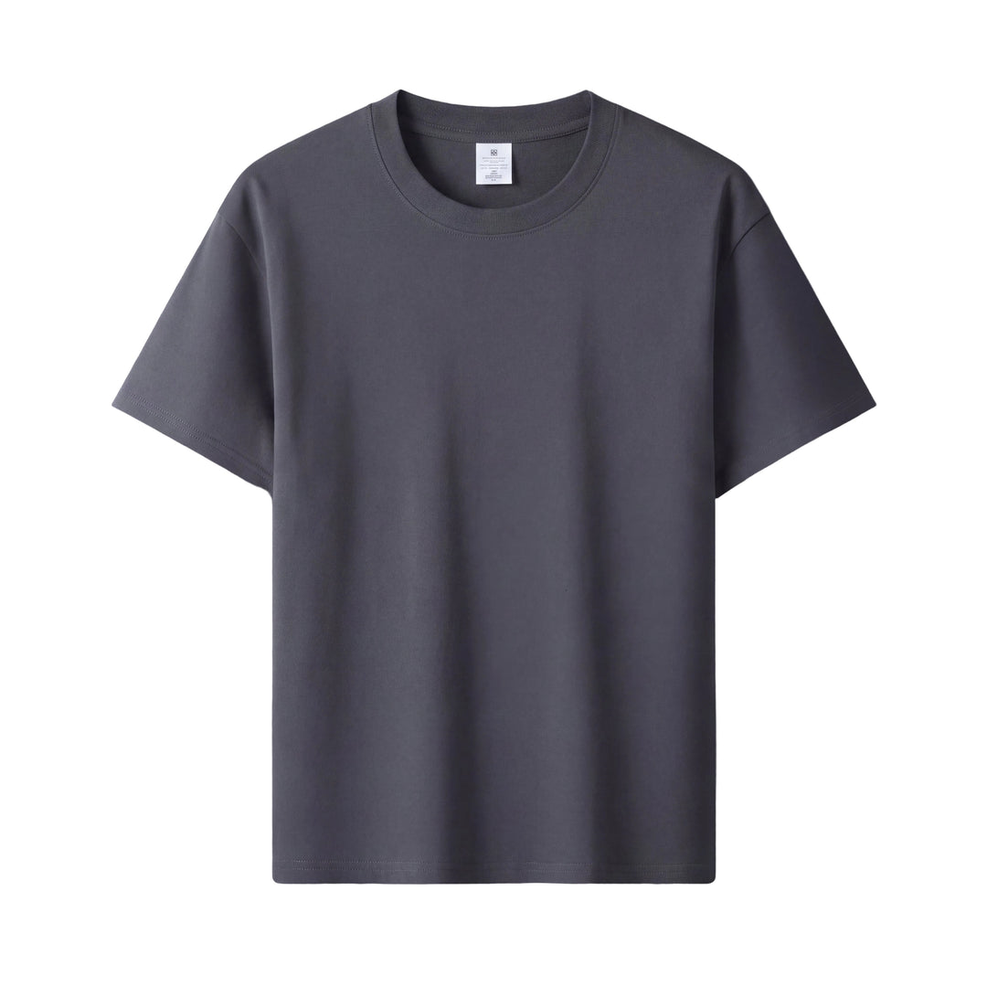 T-shirt Girocollo Oversize in Cotone