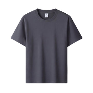 T-shirt Girocollo Oversize in Cotone