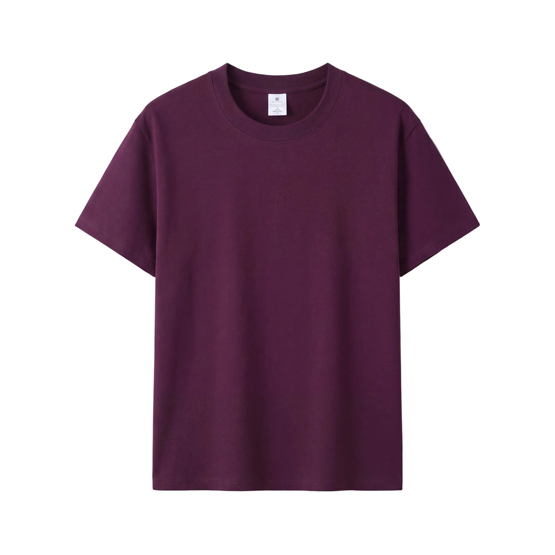 T-shirt Girocollo Oversize in Cotone