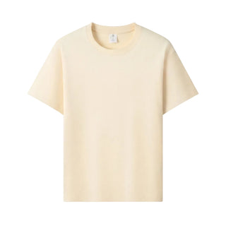 T-shirt Girocollo Oversize in Cotone
