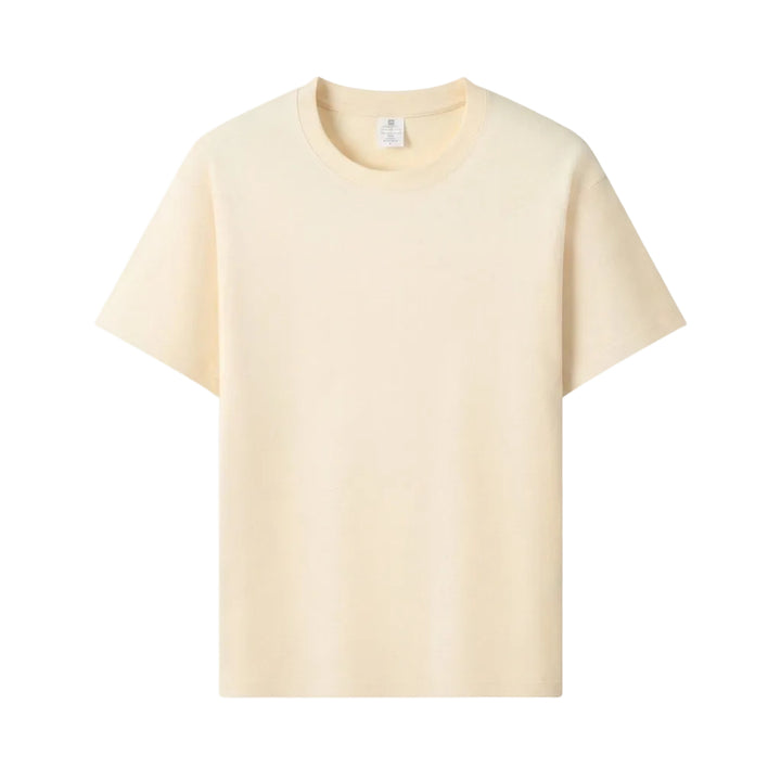 T-shirt Girocollo Oversize in Cotone