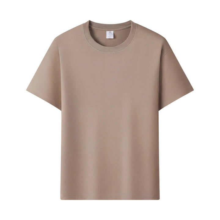 T-shirt Girocollo Oversize in Cotone