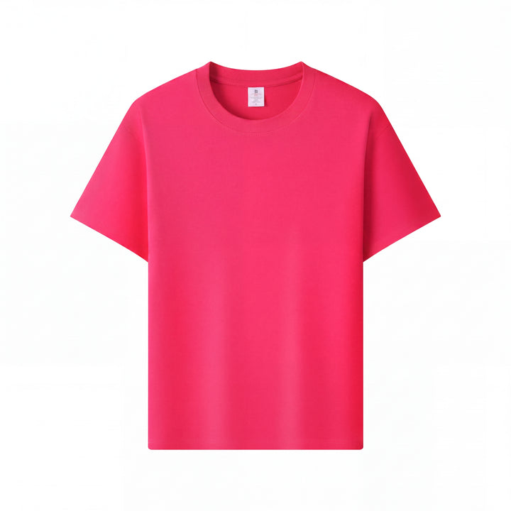 T-shirt Girocollo Oversize in Cotone