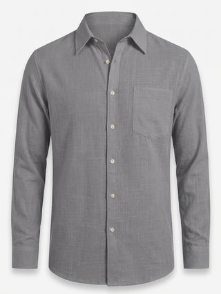 Camicia in Cotone Effetto Lino | Amalfi