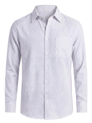 Camicia in Cotone Effetto Lino | Amalfi