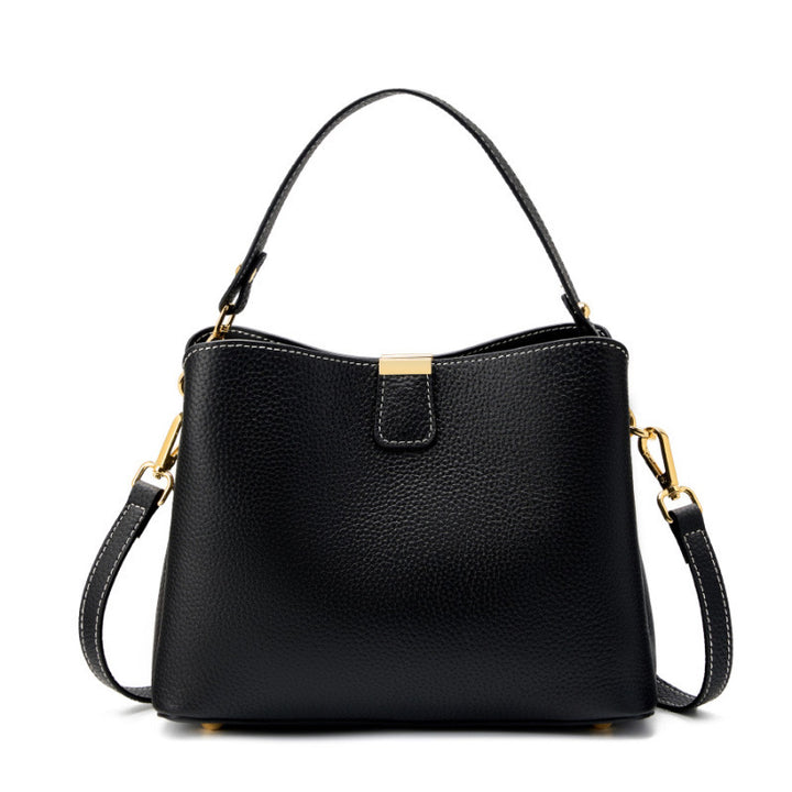 Borsa a Secchiello in Pelle