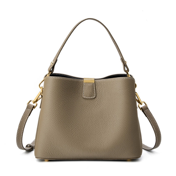 Borsa a Secchiello in Pelle