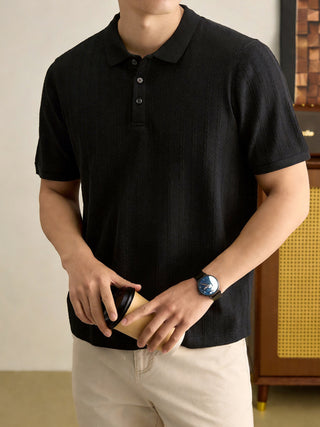 Lorenzo | Polo in Maglia Testurizzata