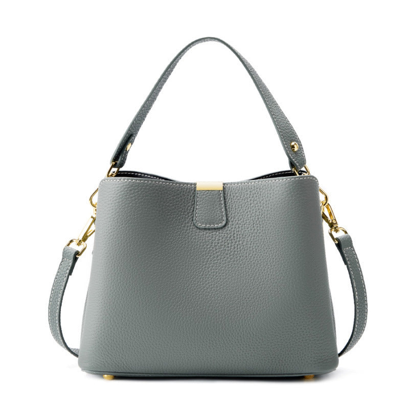Borsa a Secchiello in Pelle