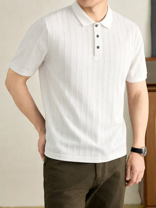 Lorenzo | Polo in Maglia Testurizzata